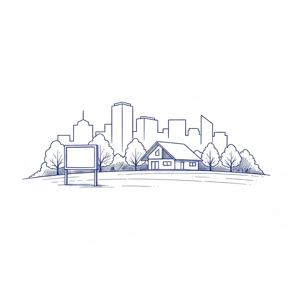 Land development illustration